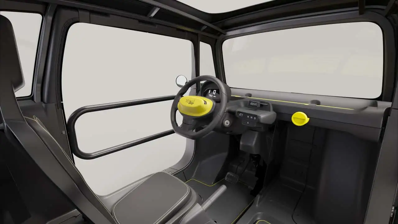 Интерьер Citroën Ami с новыми деталями