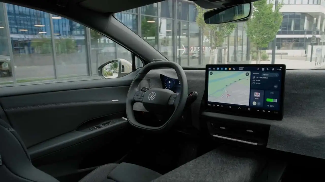 Тестовый прототип нового электрического Tiguan