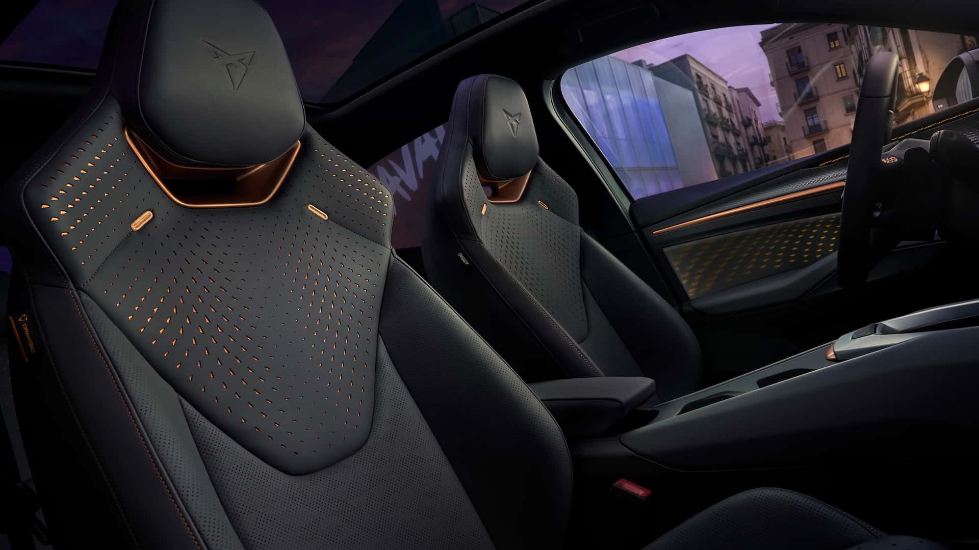 Детали интерьера Cupra Raval VZ