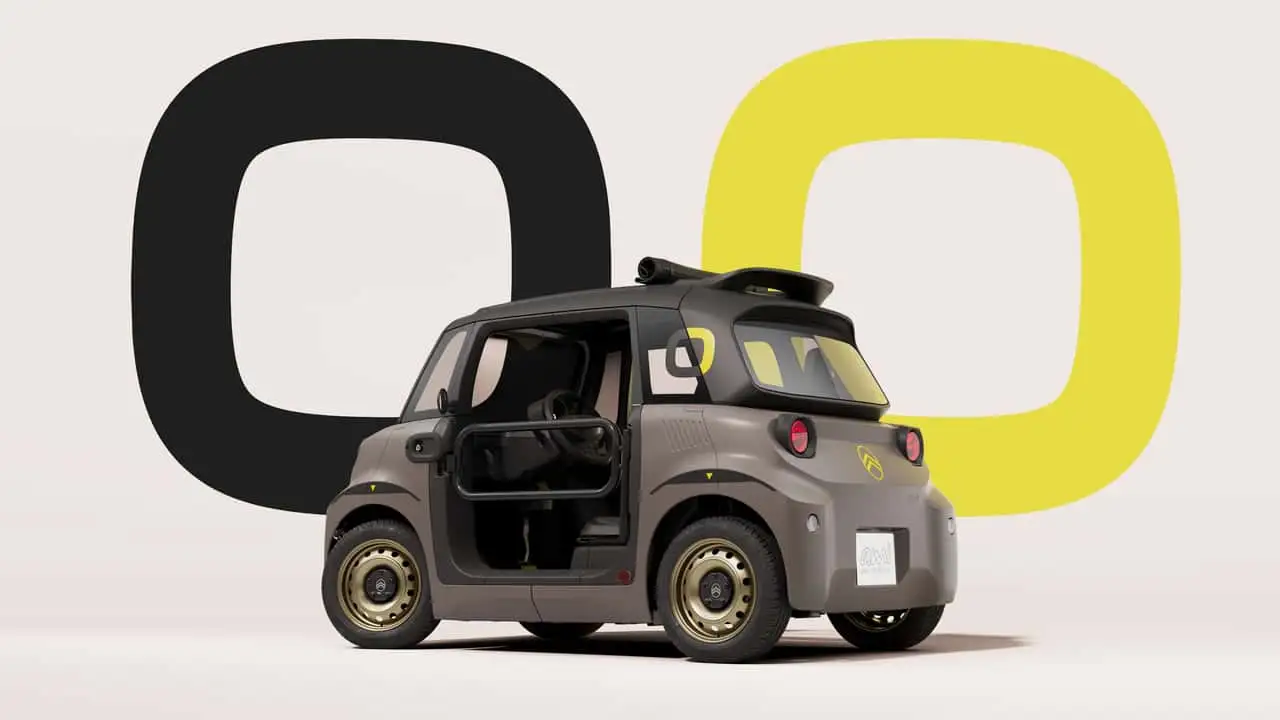 Интерьер с новыми акцентами Citroën Ami