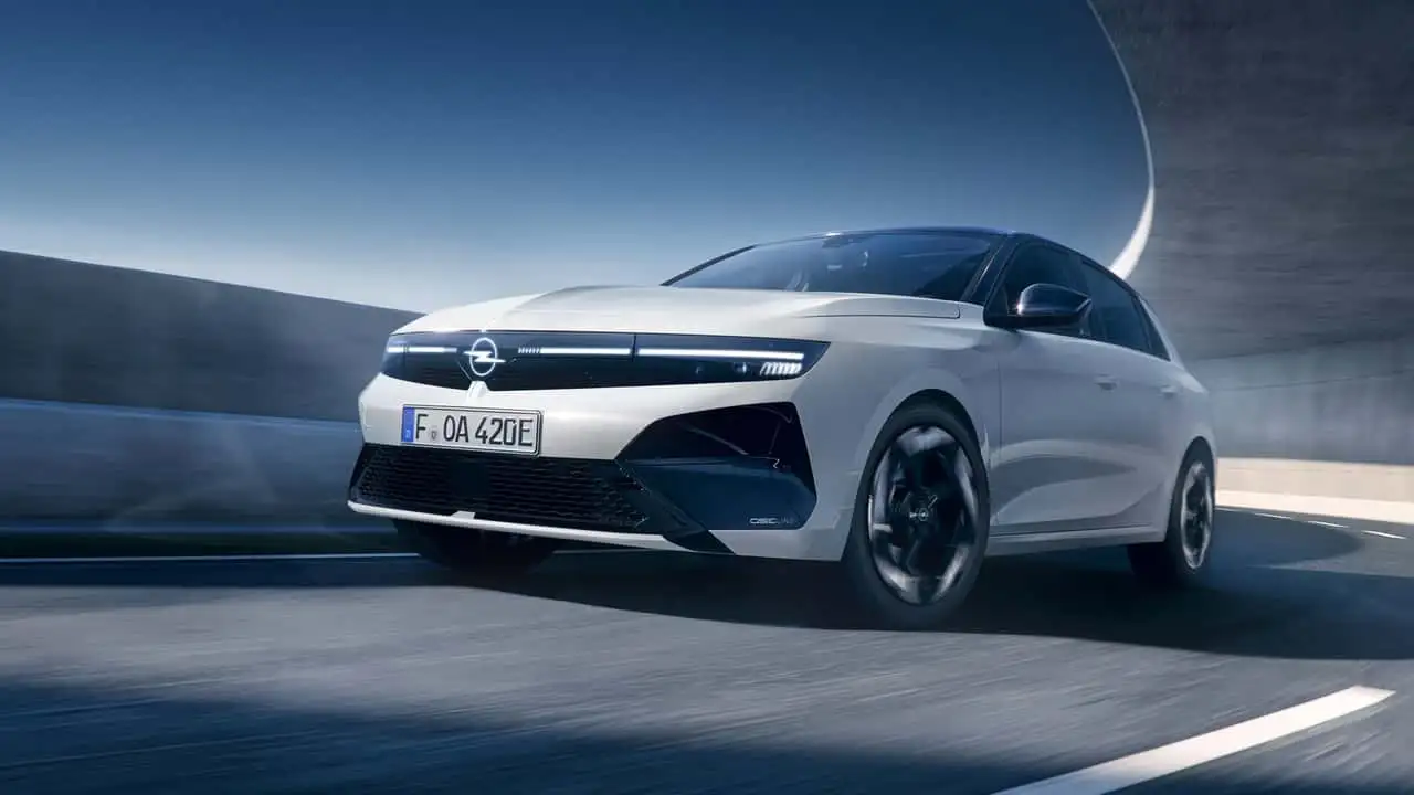 Opel Astra GSE Line передня частина