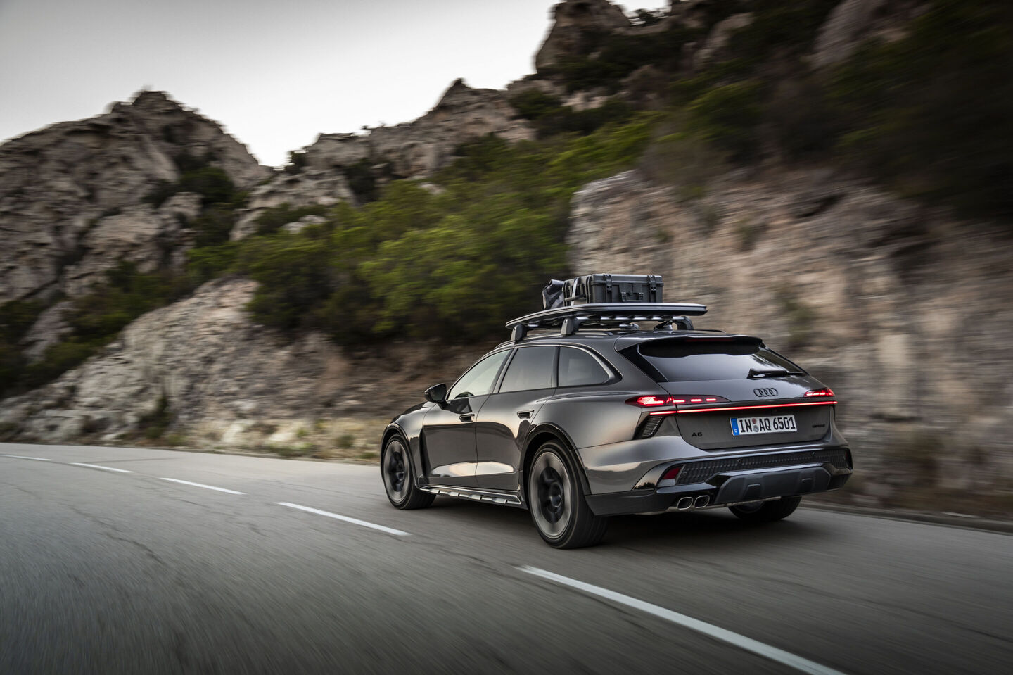 Audi A6 allroad dashboard