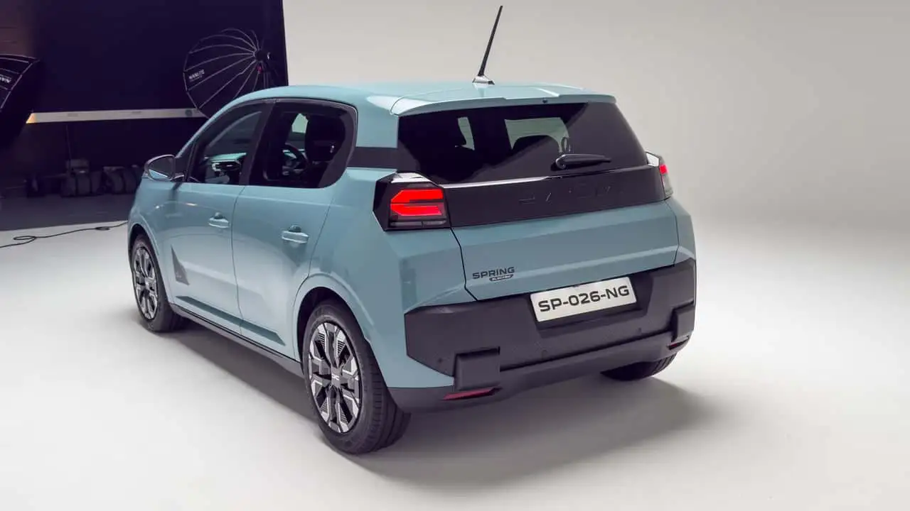 Dacia Spring 2026 інтер'єр