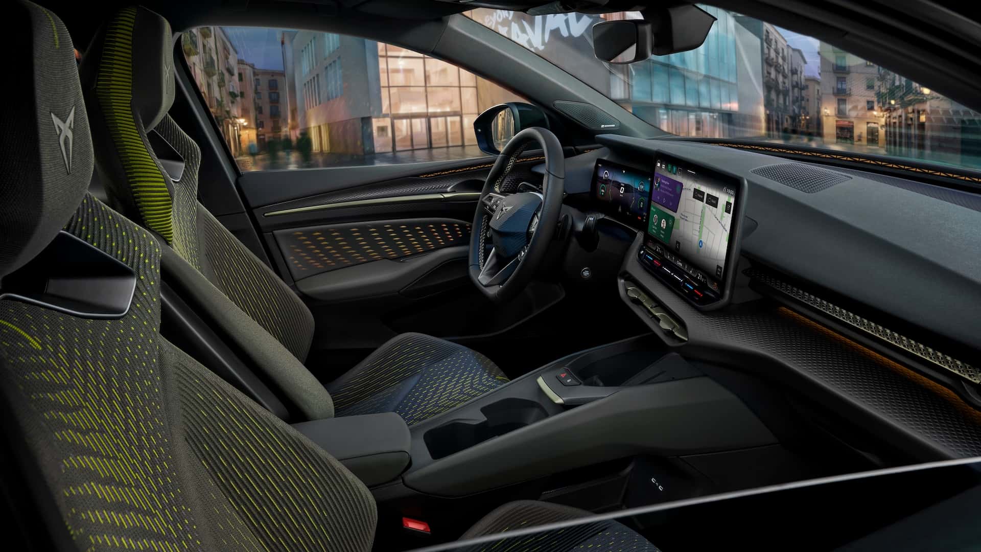 Внутренний вид Cupra Raval VZ