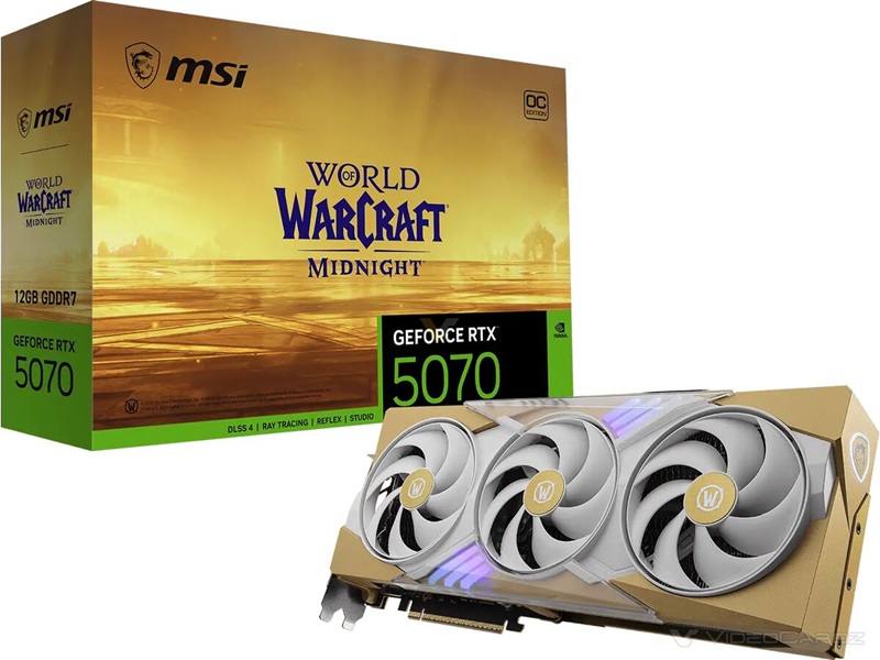 Графический процессор MSI GeForce RTX 5070