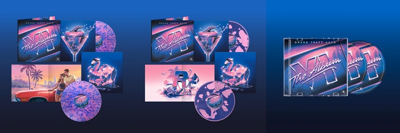 GTA VI: The Album — available on CD, standard vinyl, and limited-edition vinyl from November 19, 2026.