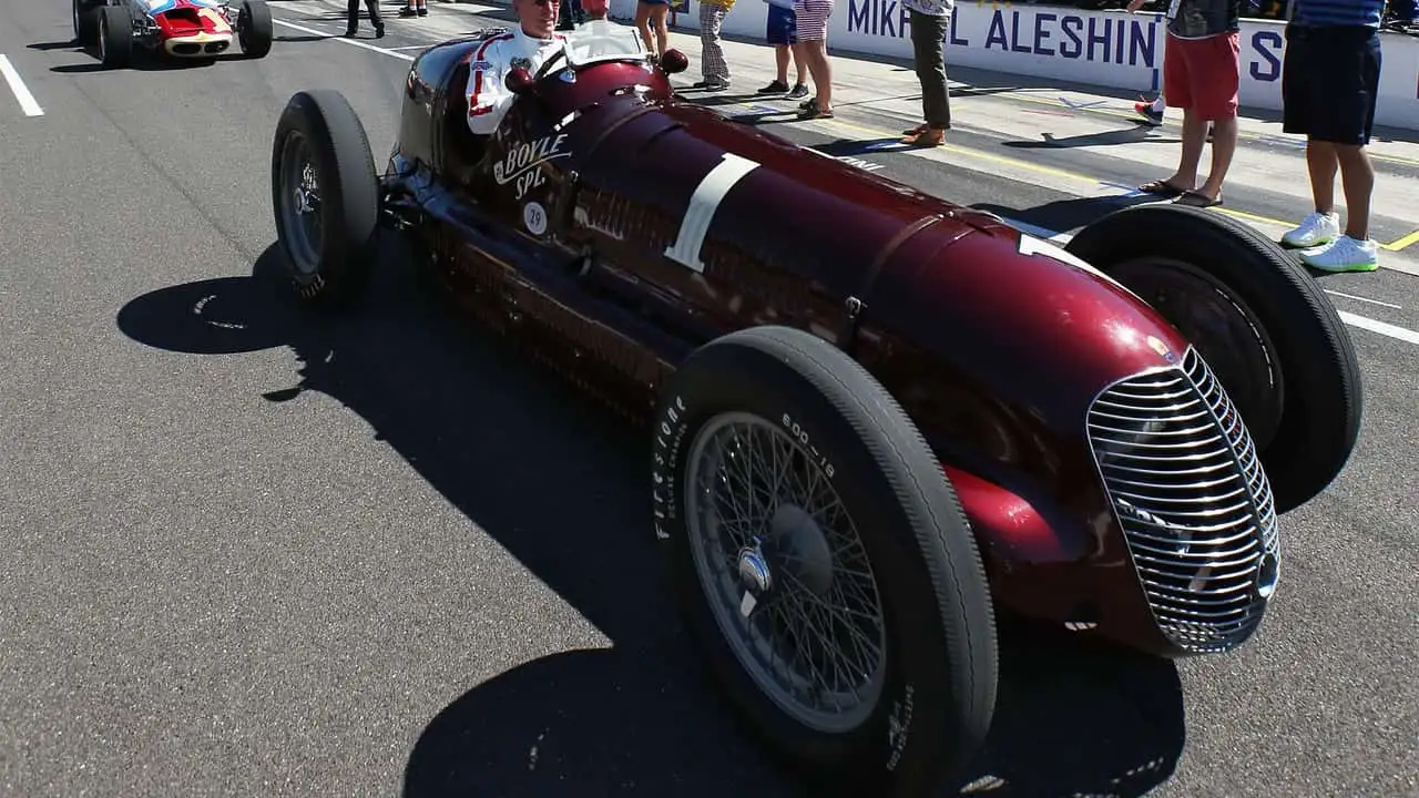 Вид спереди Maserati 8CTF ‘Boyle Special’