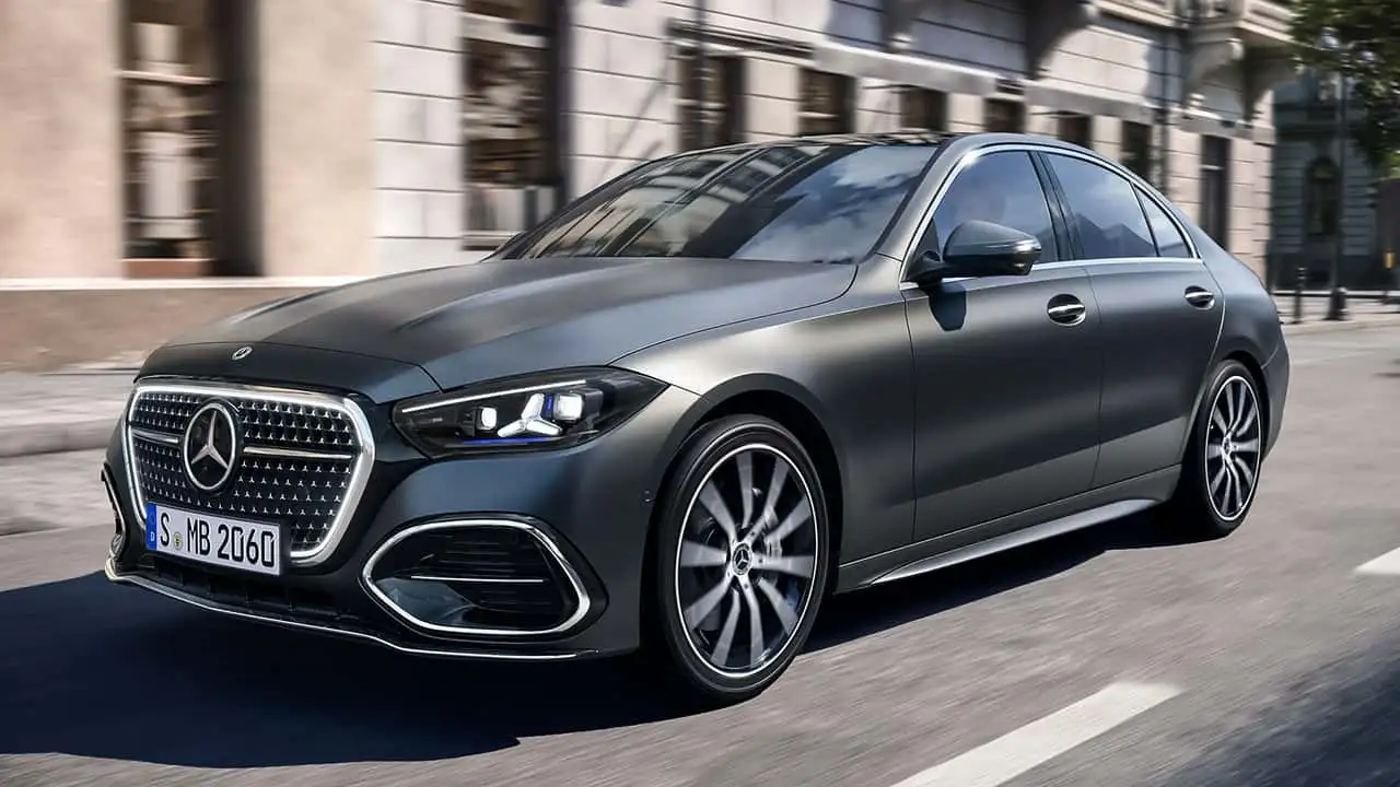 Mercedes-Benz Classe C рестайлінг 2026 задні фари