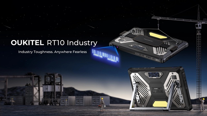 Захищений ноутбук Oukitel RG14-P з сонячною панеллю