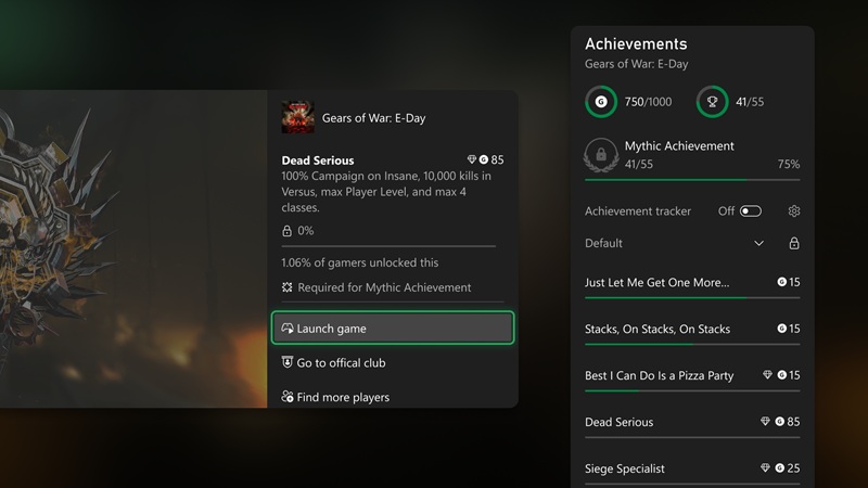 Progress of Gears E Day