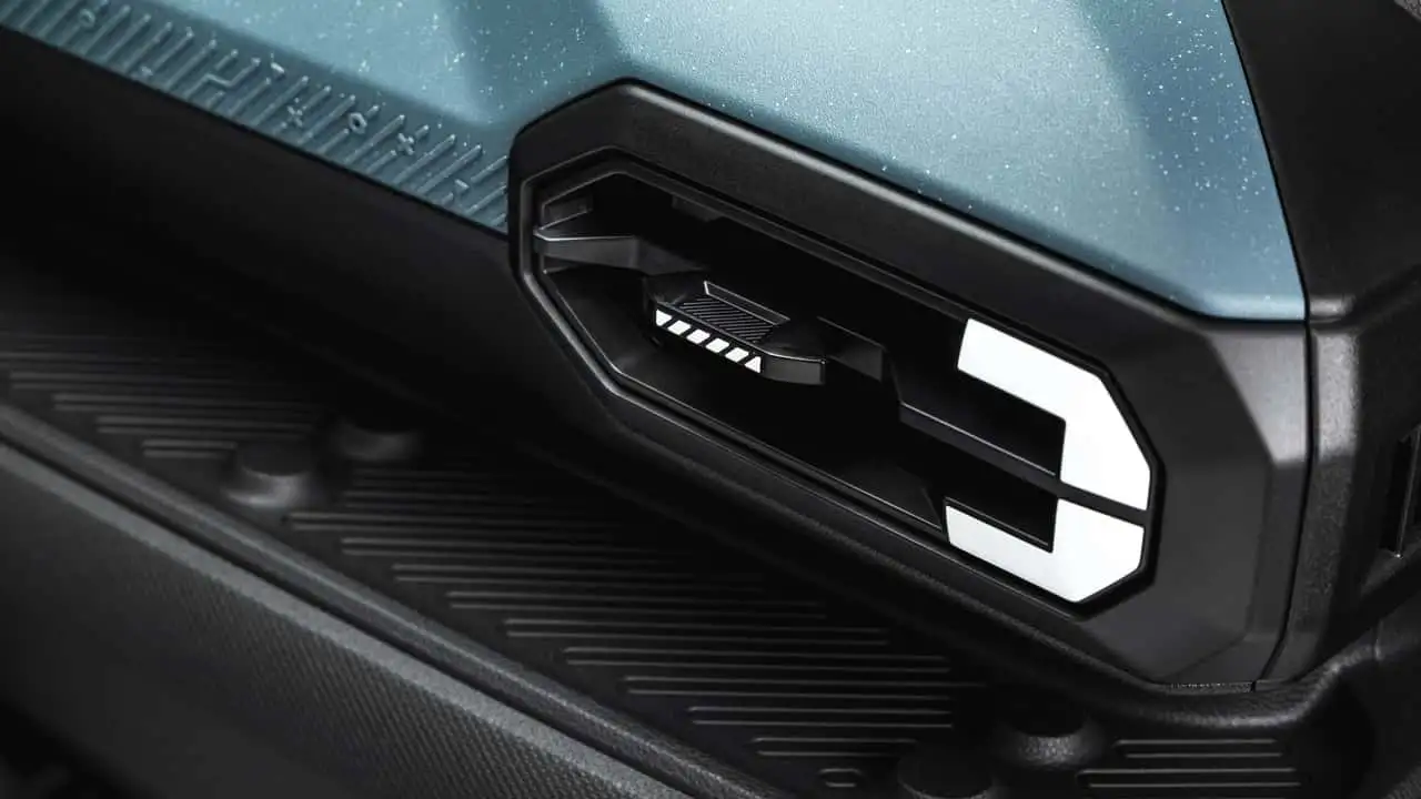 Підхід Dacia Spring без екрану