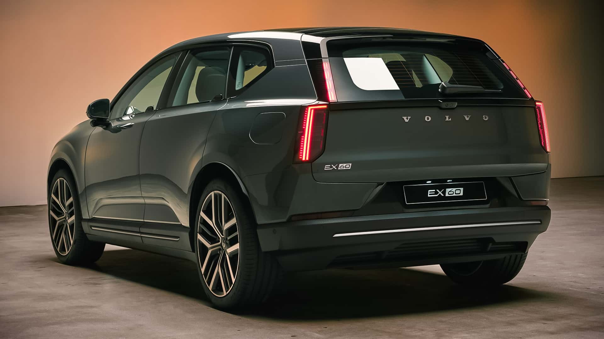 Задня частина Volvo EX60