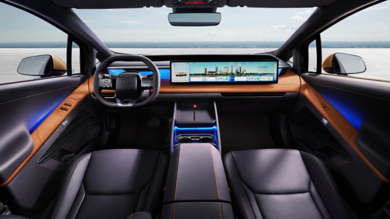 Інтер'єр Hyundai Ioniq V