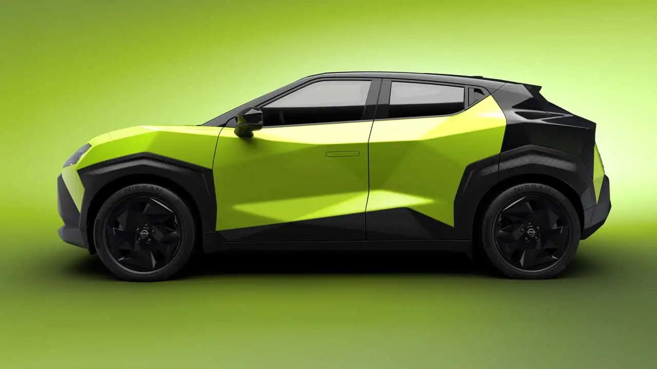 Боковой профиль Nissan Juke