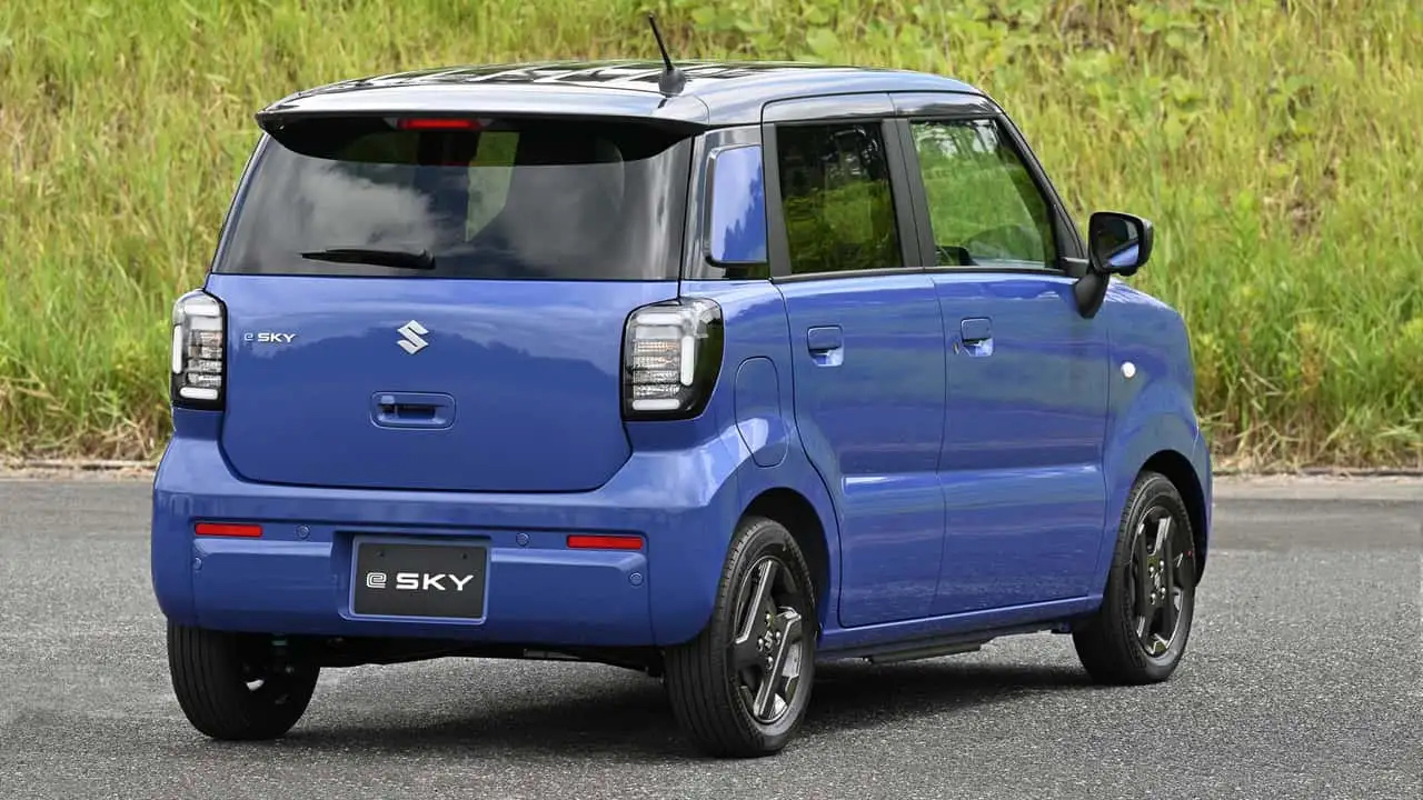 Suzuki e Sky задня частина деталі