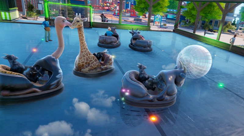 Goat Simulator 3 парк розваг Dizzyworld