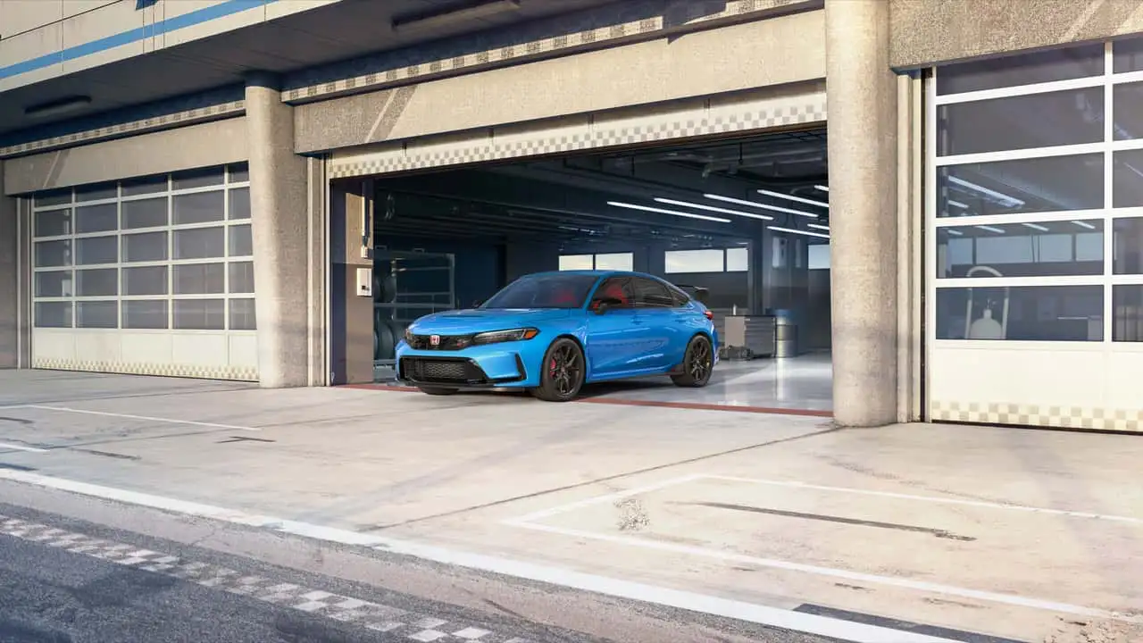 Honda Civic Type R 2027 - светодиодные фары