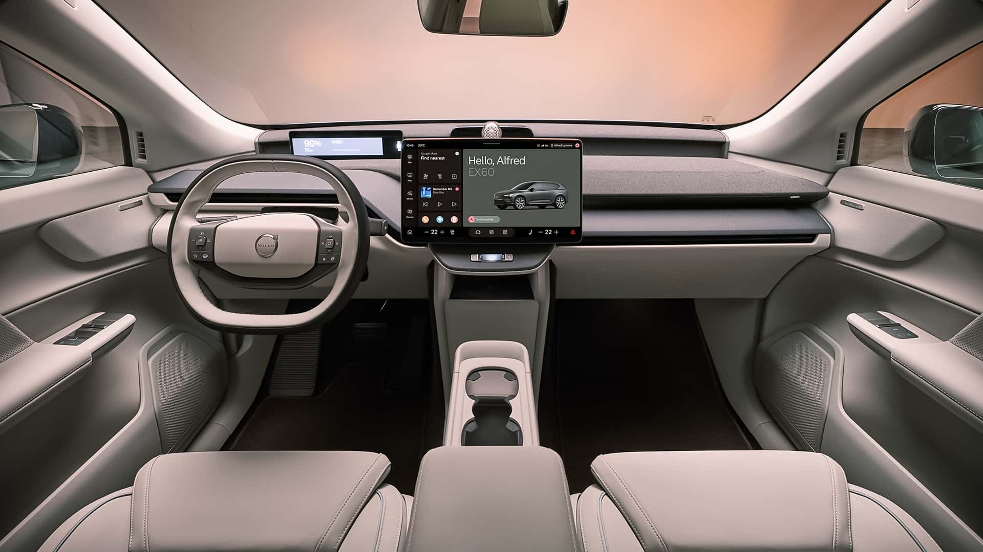 Елементи конструкції Volvo EX60