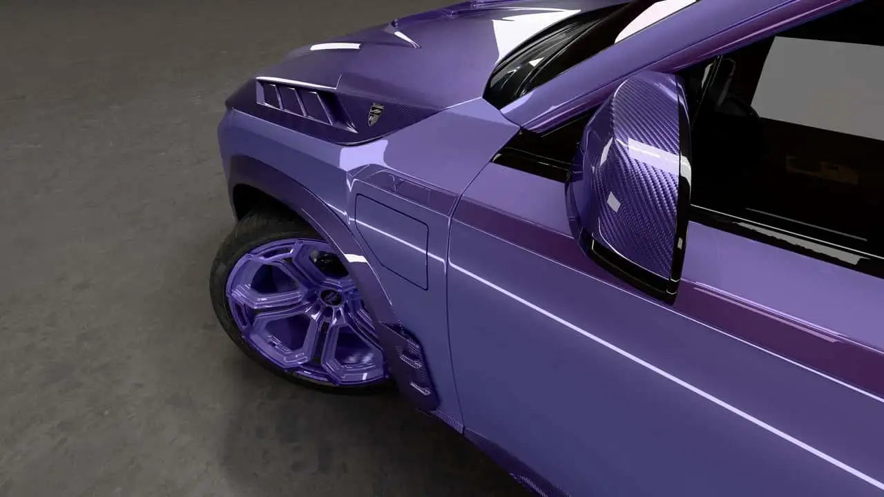Агрессивный передний обвес BMW XM