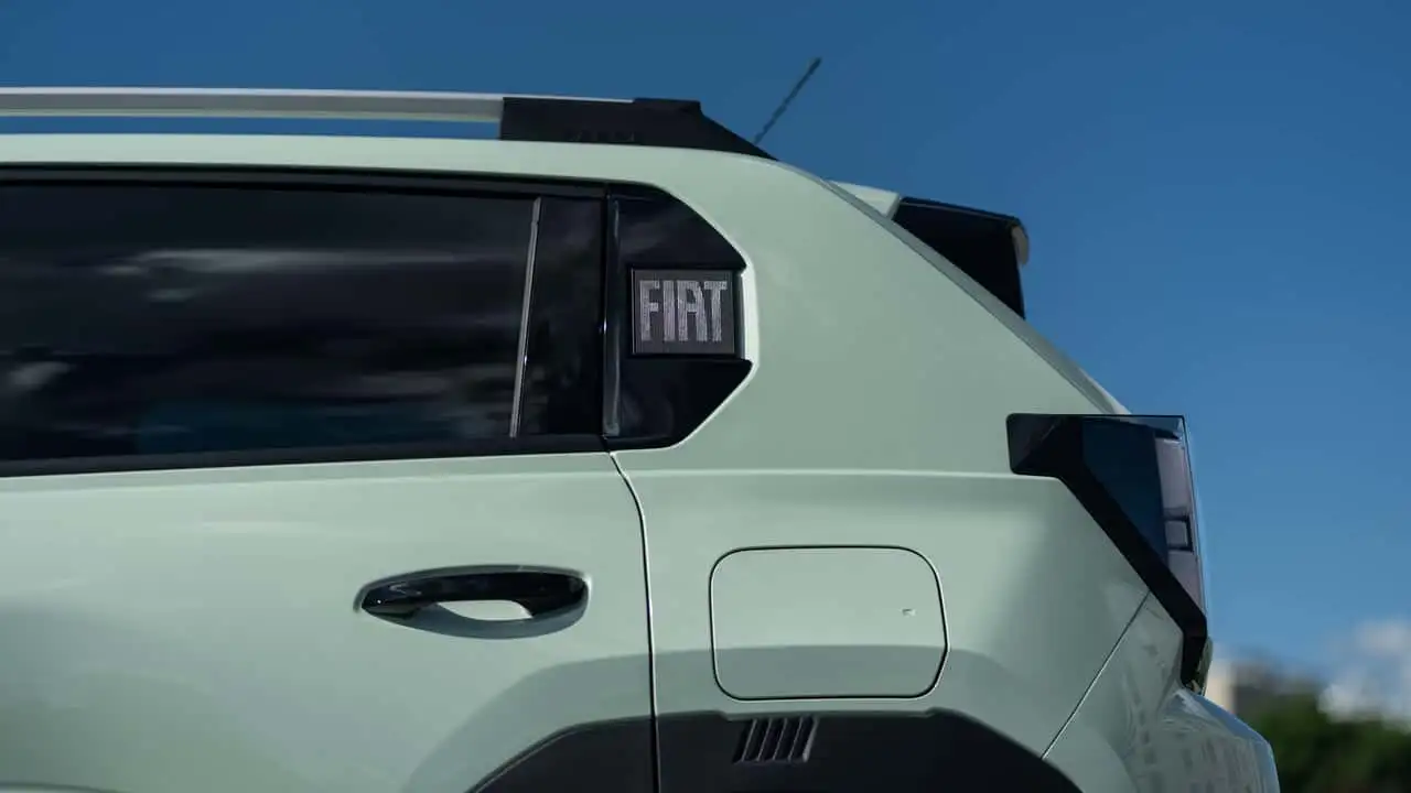 Дизайн Fiat Pandina Hybrid