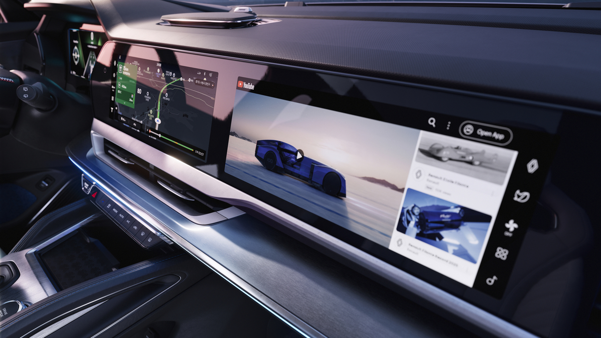 Renault Filante dashboard