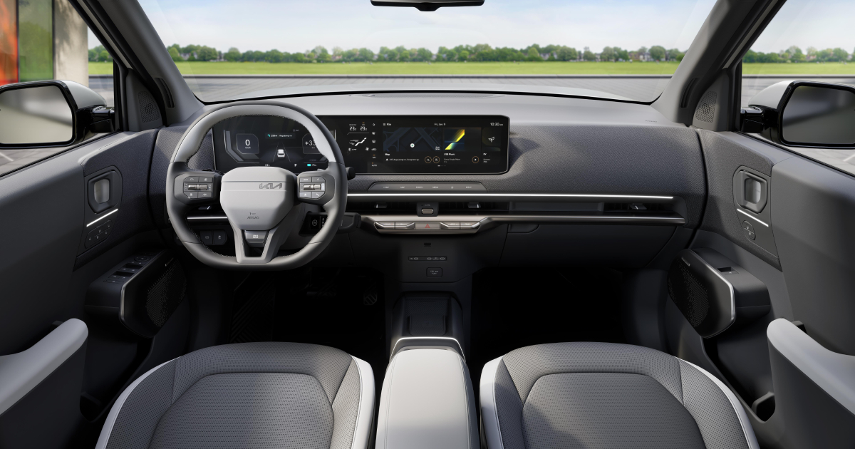 Электрокроссовер Kia EV2 – вид спереди