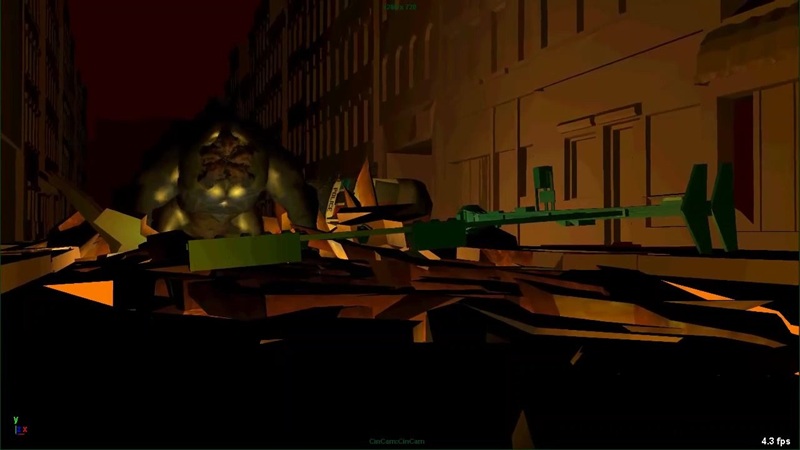 Концепт-арт оточення DOOM 4