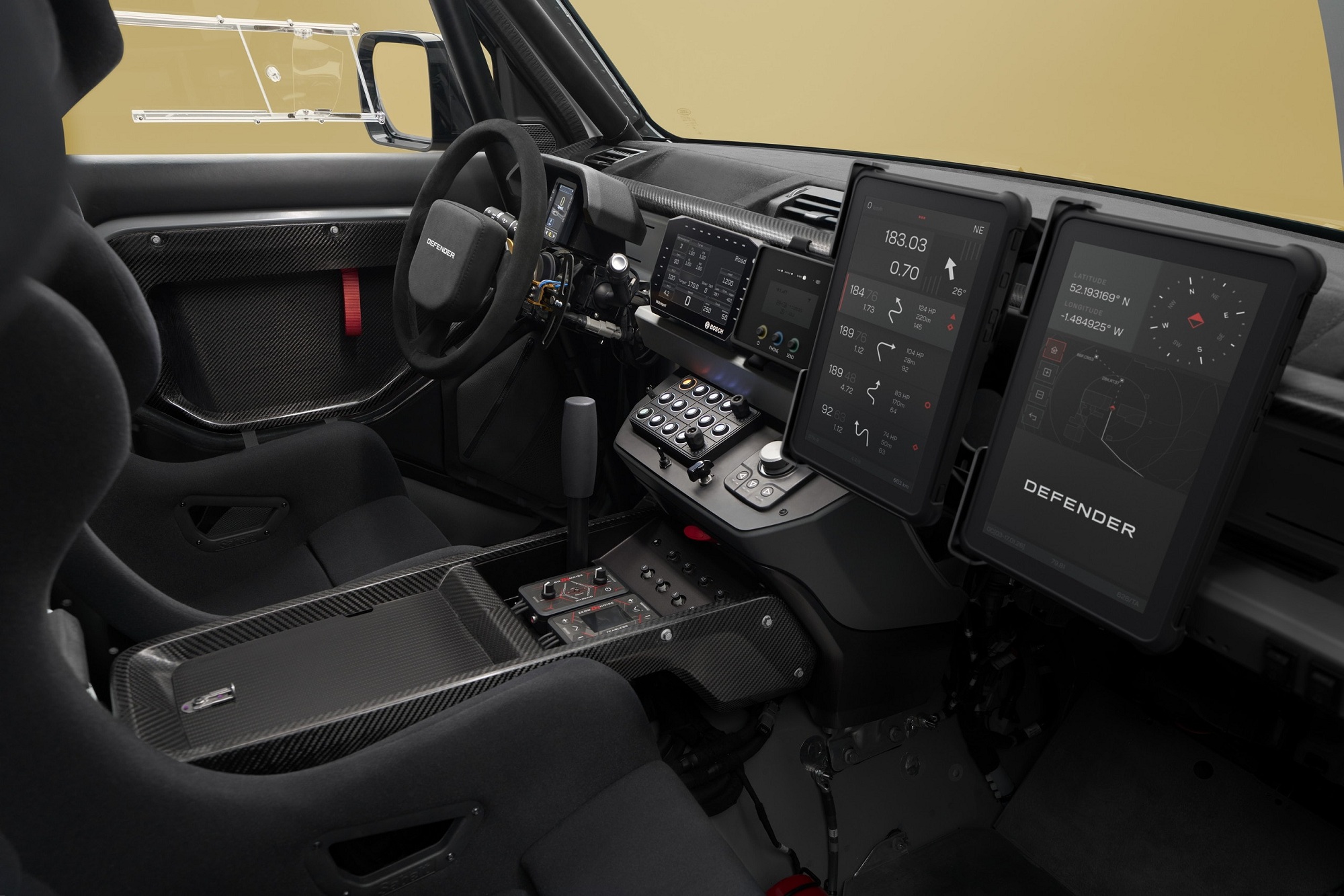 Детали конструкции Defender Dakar