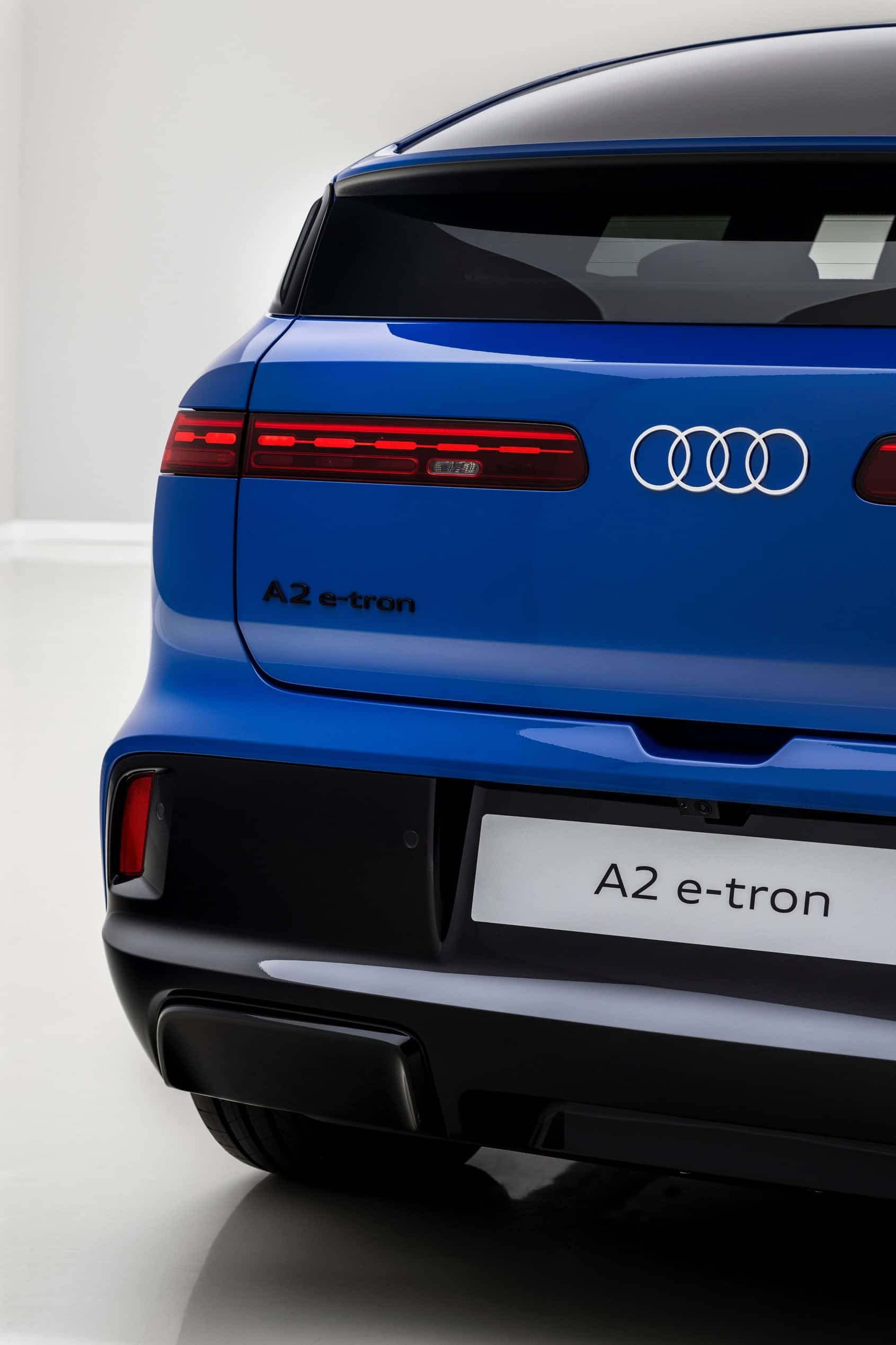 Audi A2 E-Tron tail lights