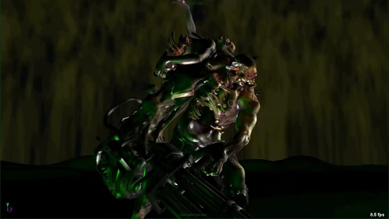 Рання версія скріншота DOOM 4