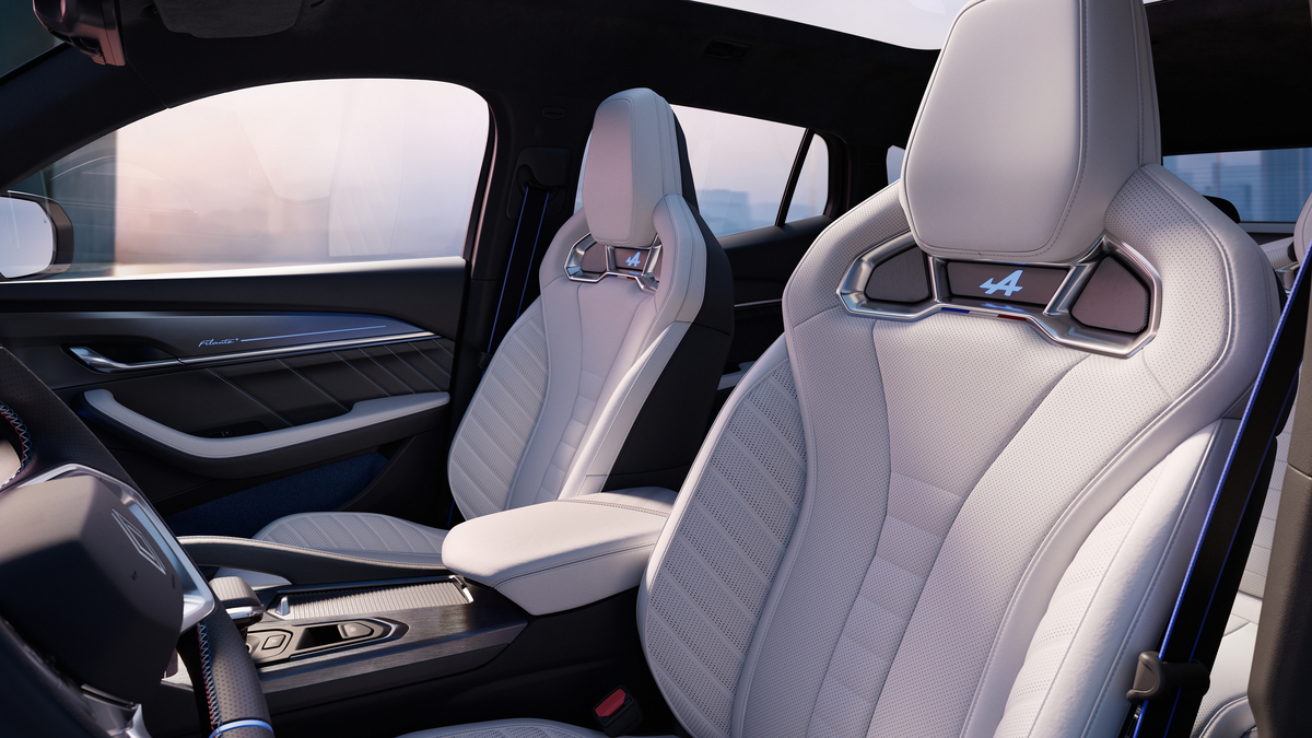 Renault Filante interior details