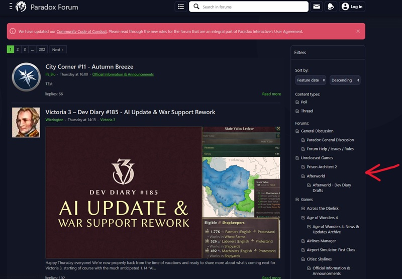 Afterworld гра від Paradox Interactive