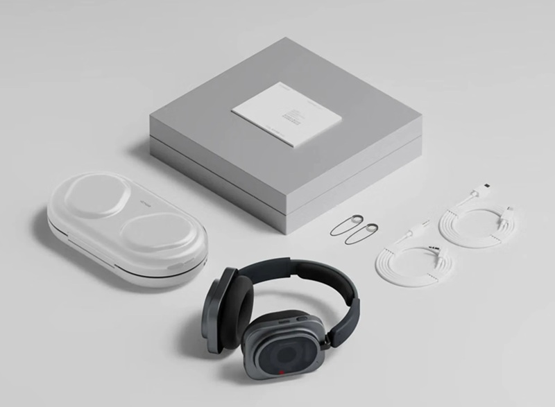 The Headphone (1) Pro comes in black and white with a hard travel case