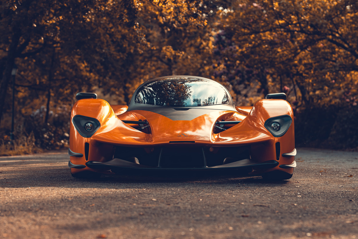 Adamastor Furia supercar exterior view