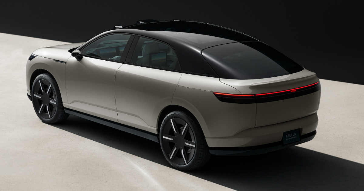 AFEELA Prototype 2026 - rear view