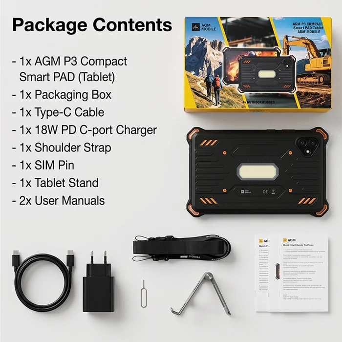 AGM Pad P3 Compact бокова панель