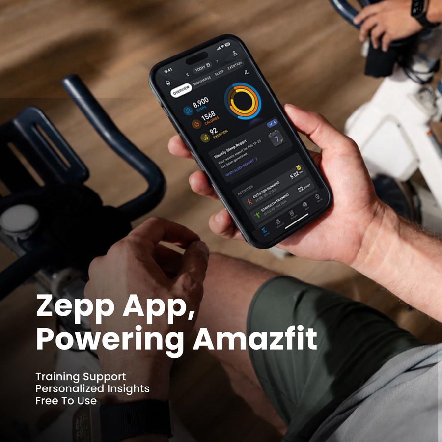 Фітнес-можливості Amazfit Bip Max