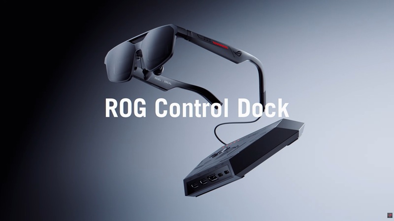 ASUS ROG XREAL R1 AR Gaming Glasses з док-станцією