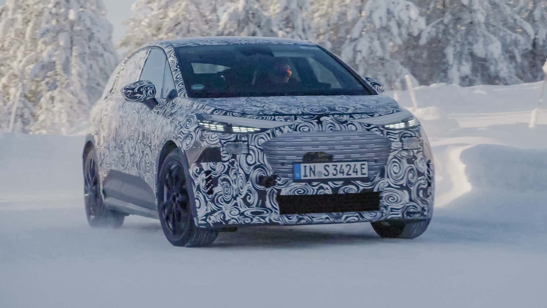 Audi A2 e-tron, тестирование в Копенгагене, фото 7