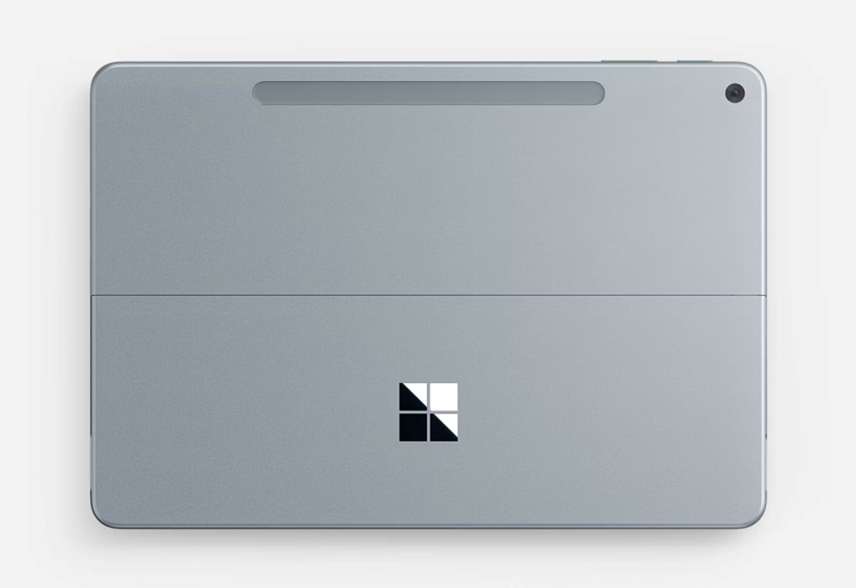 Microsoft Surface Pro 12-inch вид ззаду в кольорі Ocean