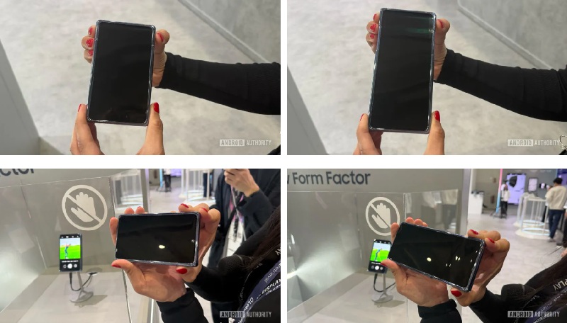 Прототип Samsung Mobile Slidable на стенді MWC 2023