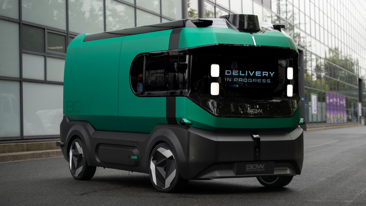 Концепция Box on Wheels для городской логистики