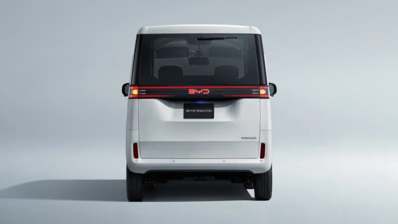 Інтер'єр BYD Racco - вид на підлогу
