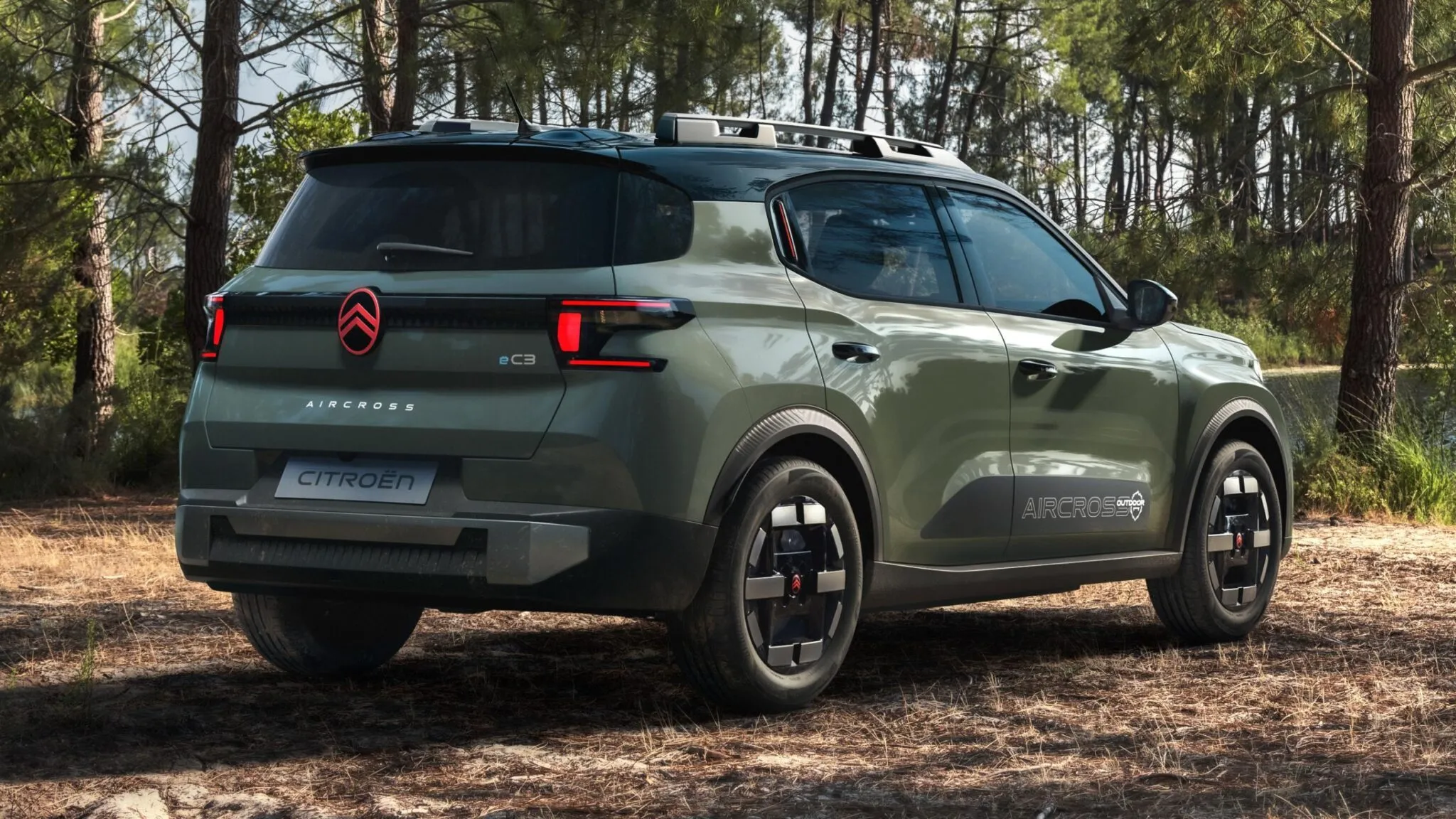 Citroën C3 Aircross Outdoor, вид ззаду