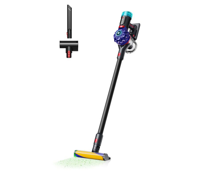 Dyson V10 Optic у використанні