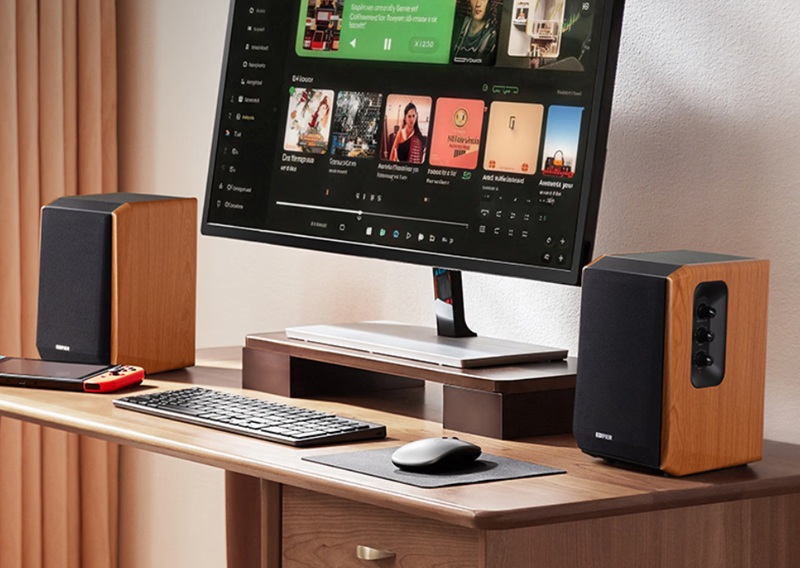 Edifier R1000TC II - колонки крупним планом