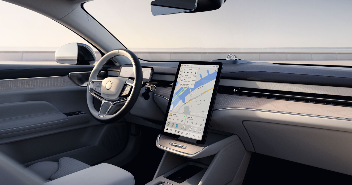 Панель управління Volvo ES90