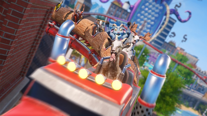 Відвідувачі парку розваг Goat Simulator 3