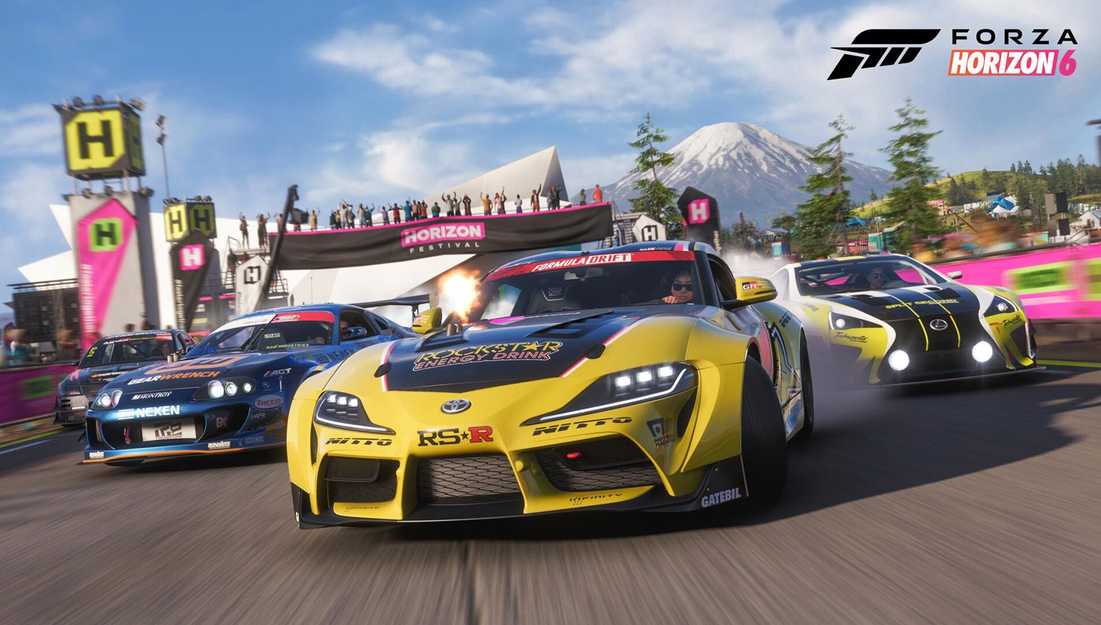 Illustration officielle de Forza Horizon 6. Illustration : Microsoft