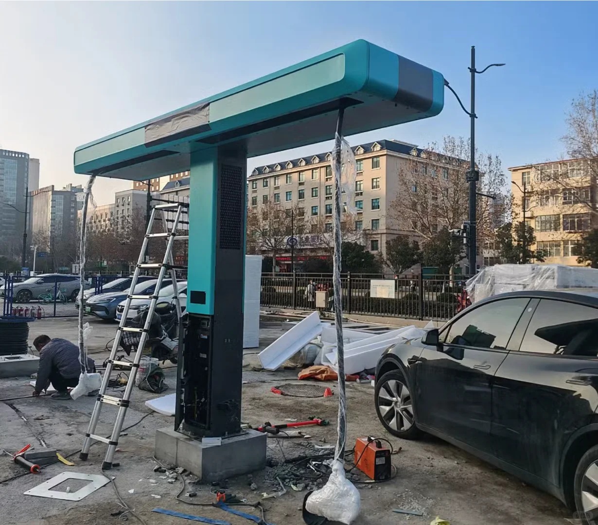 BYD зарядна станція першого покоління